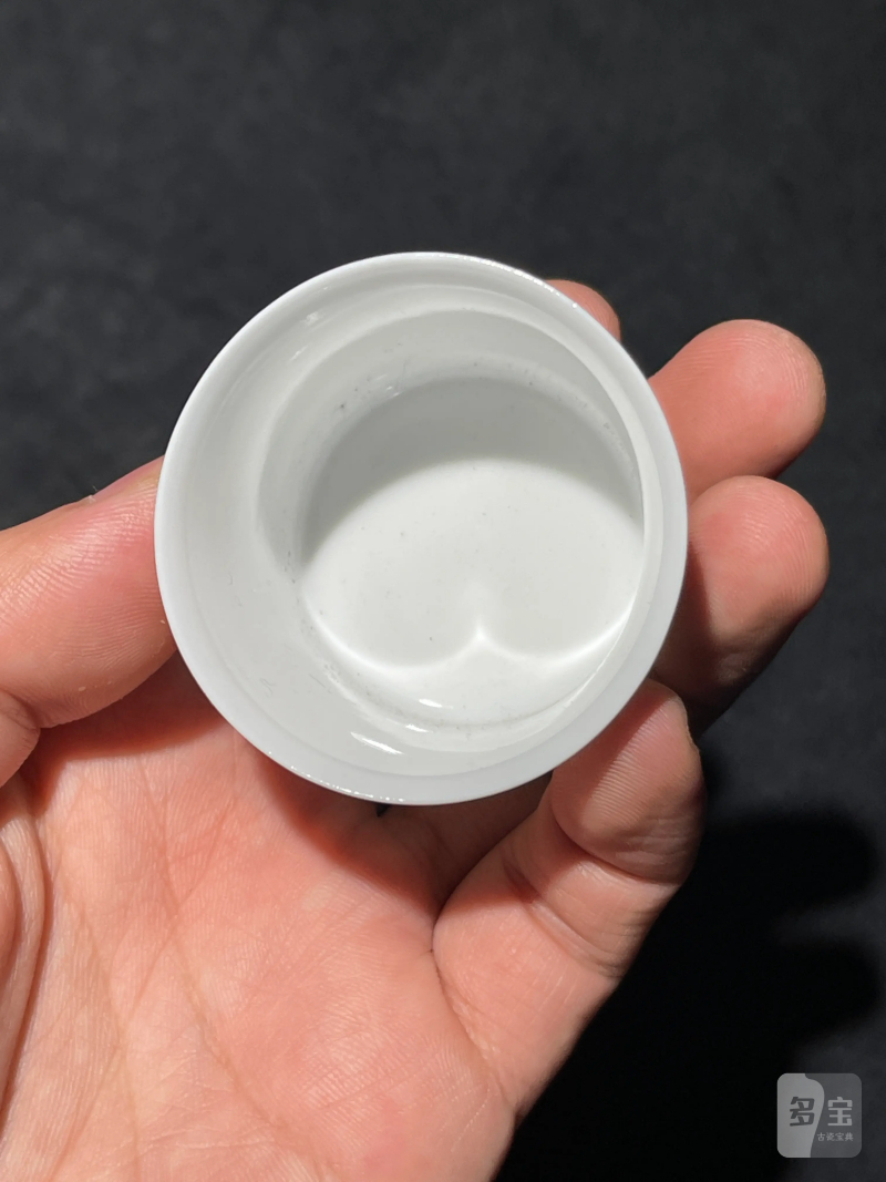 解放初 雷火莲风格粉彩十八罗汉杯一套十八件 - 图59